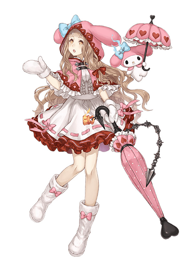 Red Riding Hood, My Melody Class Art from SINoALICE