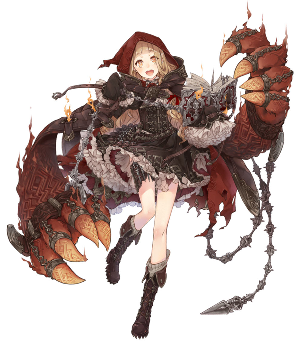 Red Riding Hood, Sorcerer Class Art from SINoALICE