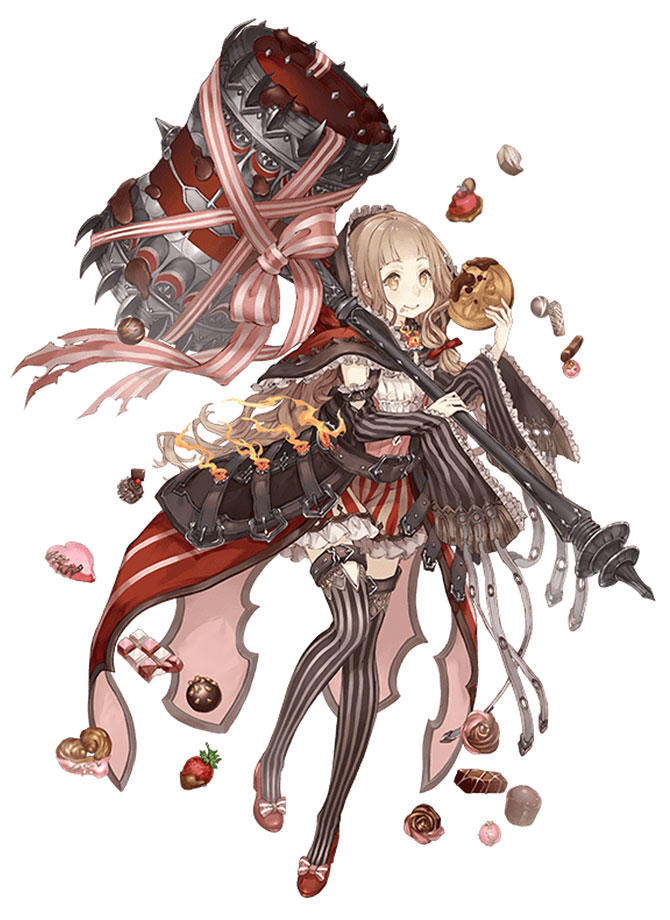 Red Riding Hood, Valentine Class Art from SINoALICE