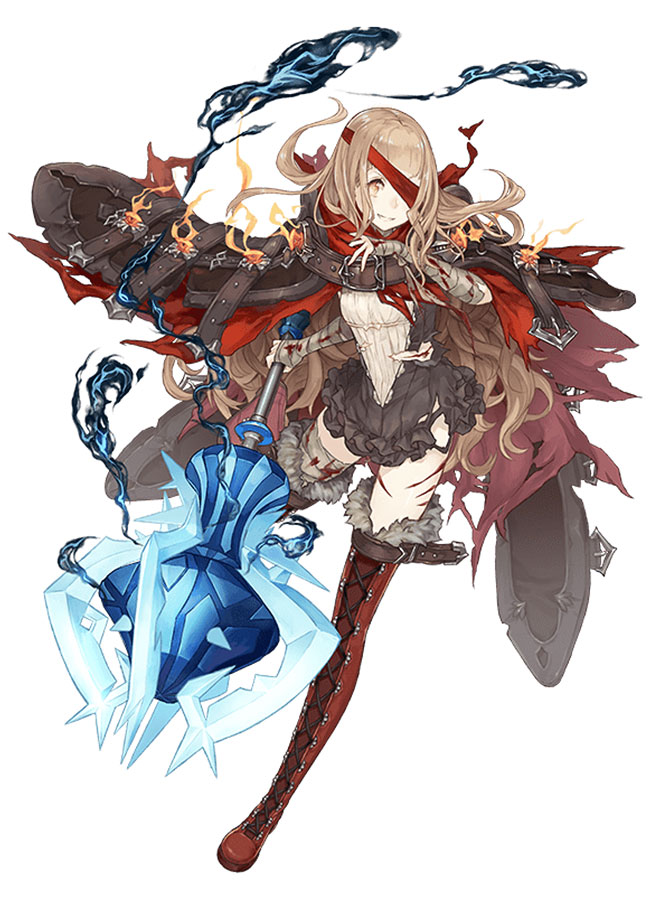Red Riding Hood, Wrath Wolf Crusher Class Art from SINoALICE