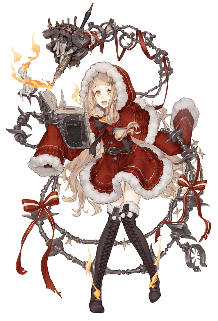 Red Riding Hood, X-mas Class Art from SINoALICE