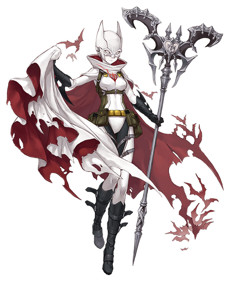 Snow White, Bat Snow Class Art from SINoALICE