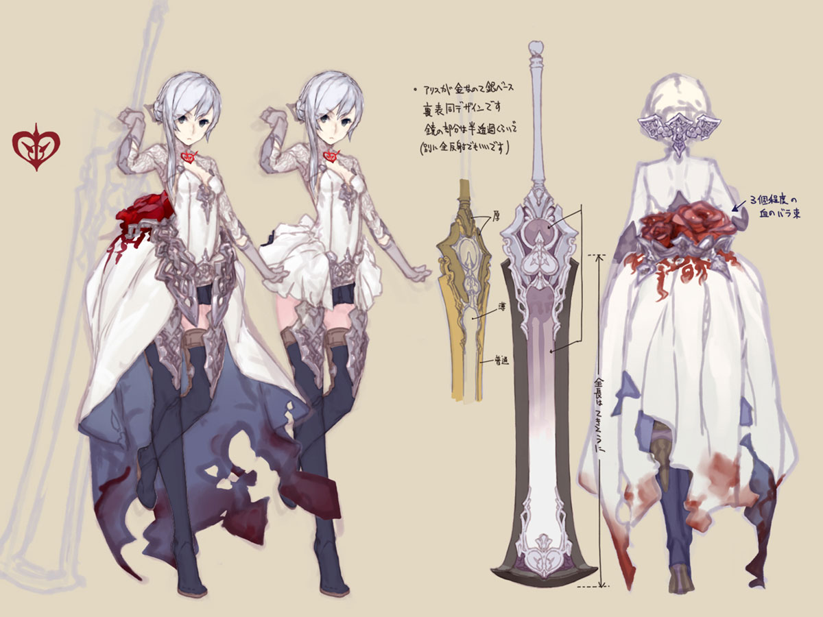 Snow White Concept Art from SINoALICE