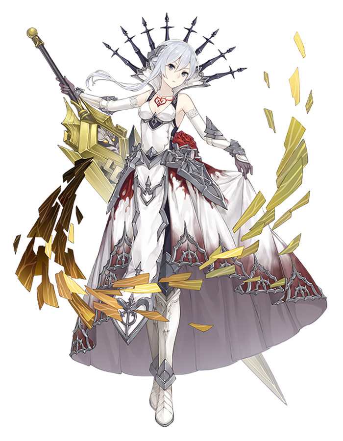 Snow White, Divine Fortitude Breaker Class Art from SINoALICE