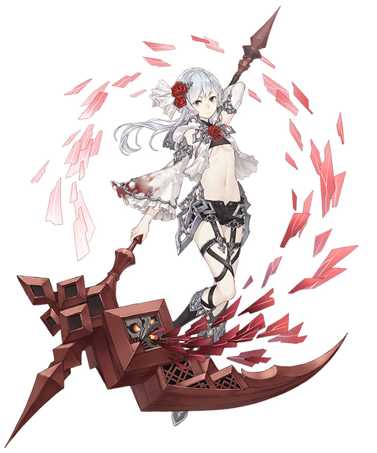 Snow White, Divine Humility Paladin Class Art from SINoALICE