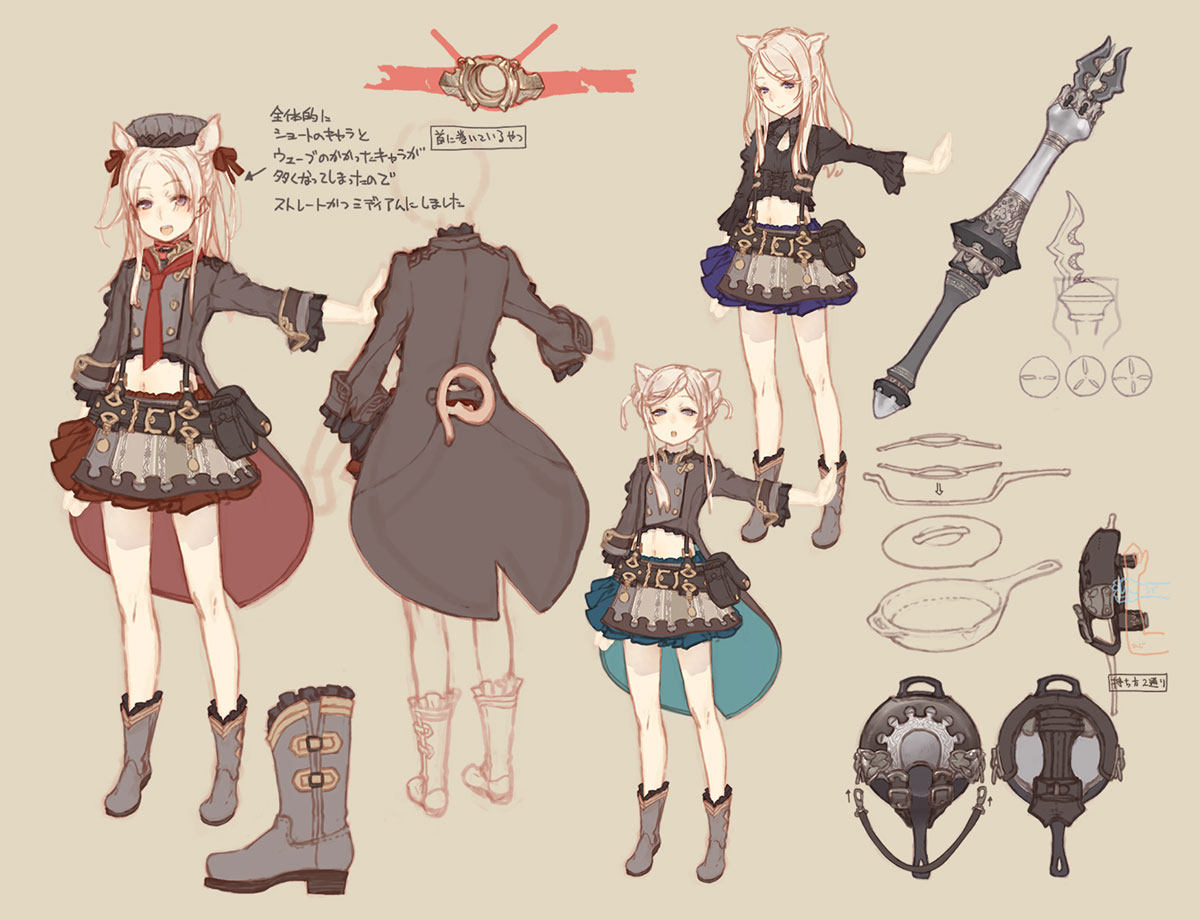 Three Little Pigs, Breaker Concept Art from SINoALICE