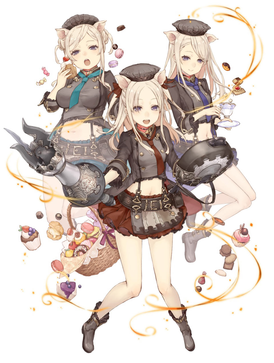 Three Little Pigs, Breaker Class Character Art from SINoALICE