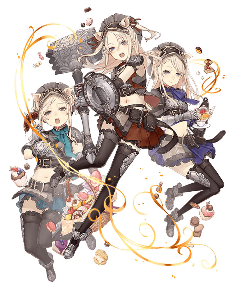 Three Little Pigs, Crusher Class Art from SINoALICE