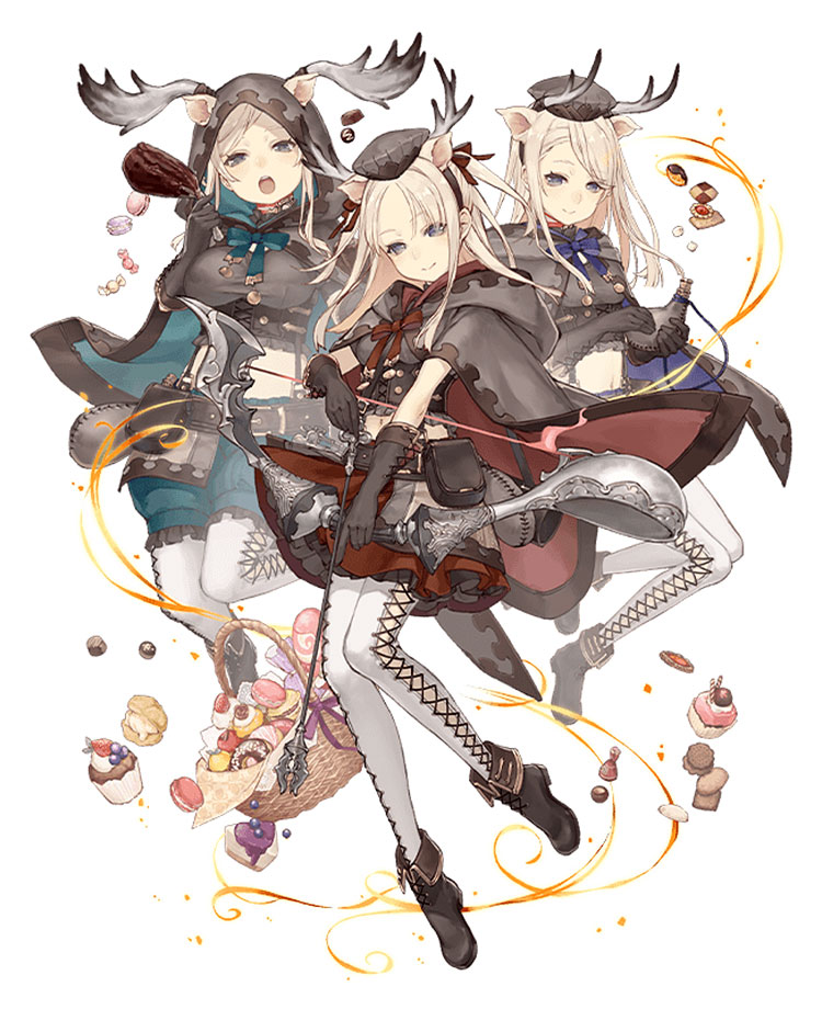 Three Little Pigs, Gunner Class Art from SINoALICE