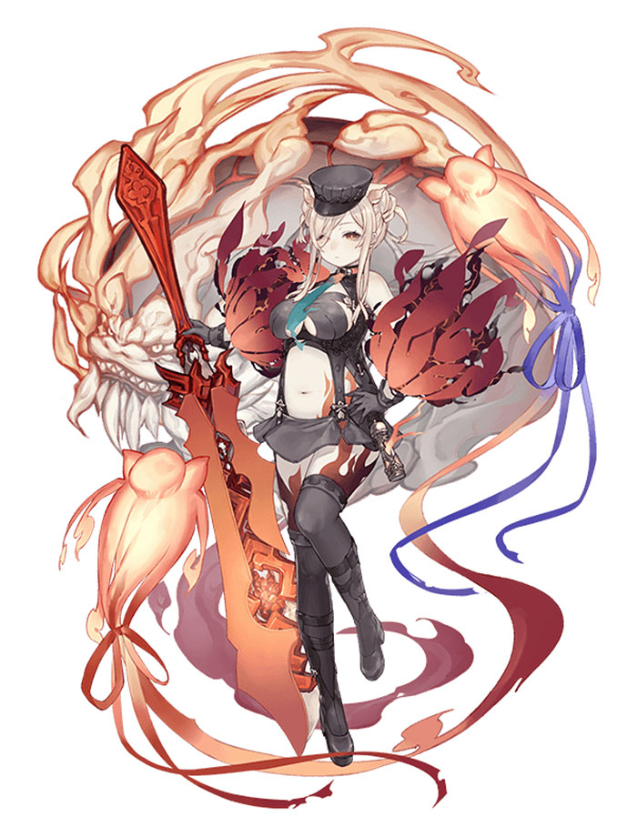 Three Little Pigs, Proud Lion Half-Nightmare Class Art from SINoALICE