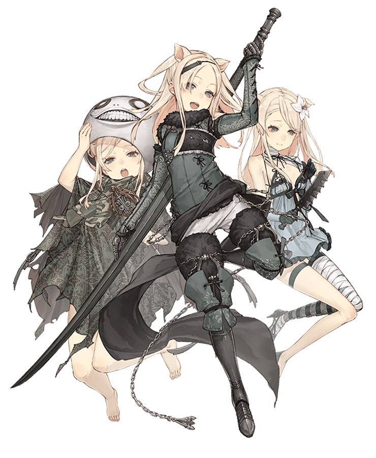 Three Little Pigs, Replicant Class Art from SINoALICE