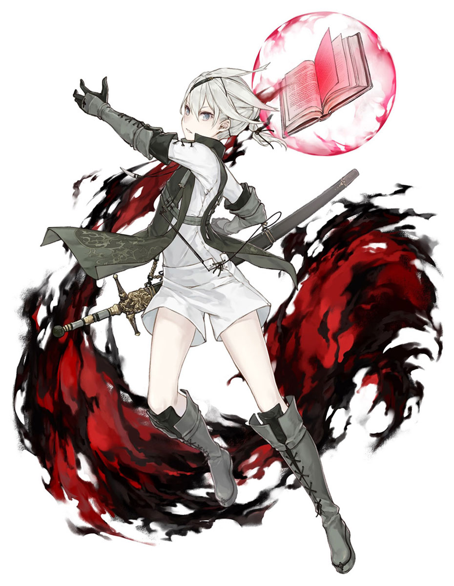 Young Nier, Sorcerer Class Character Art from SINoALICE
