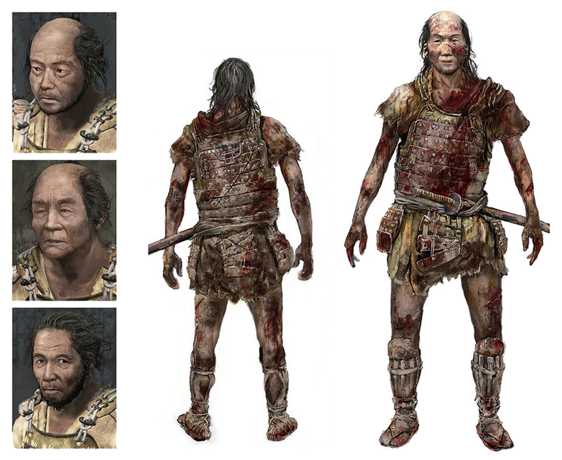 Ashina Soldier Art from Sekiro: Shadows Die Twice