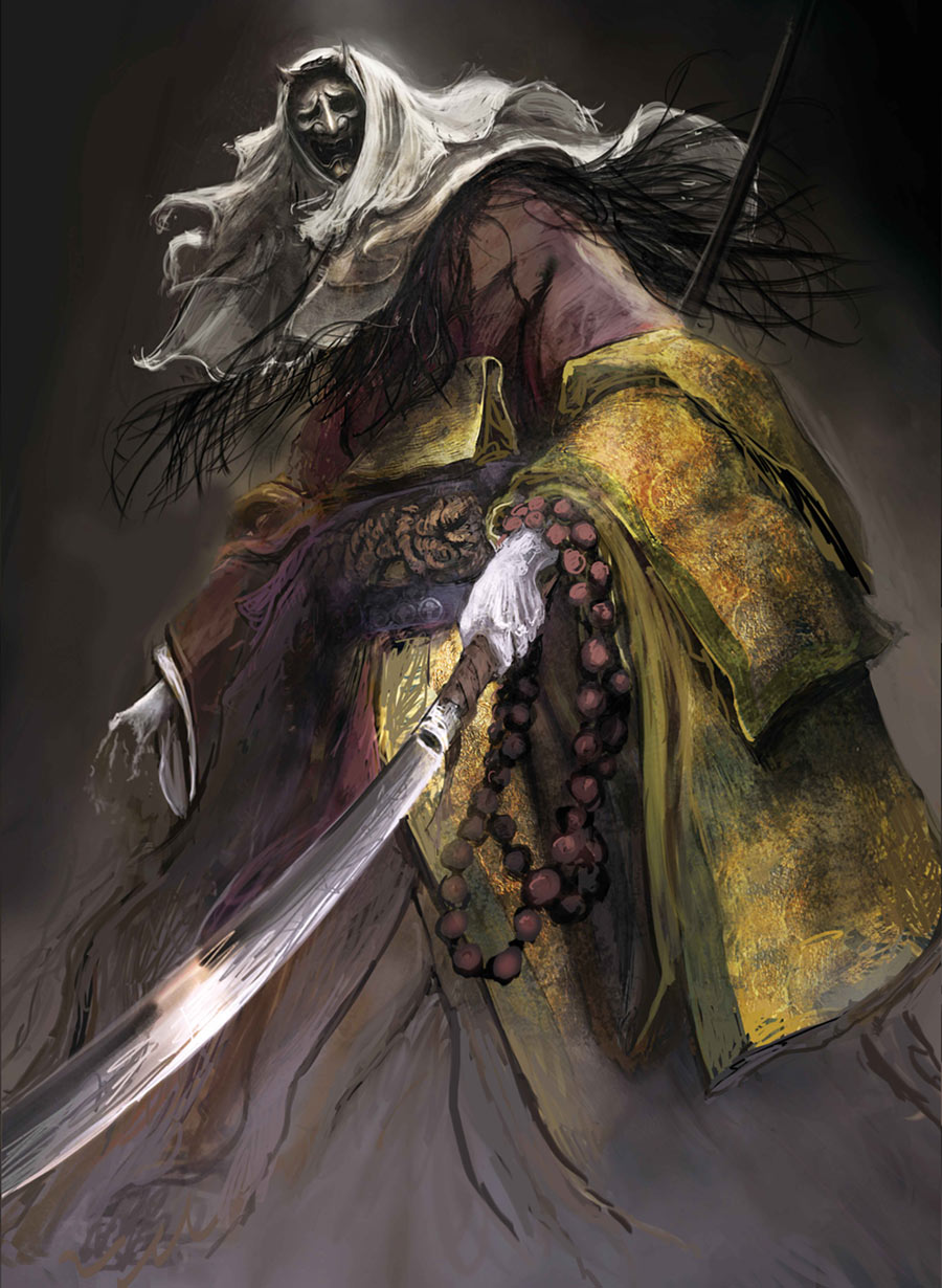 Corrupted Monk Art from Sekiro: Shadows Die Twice