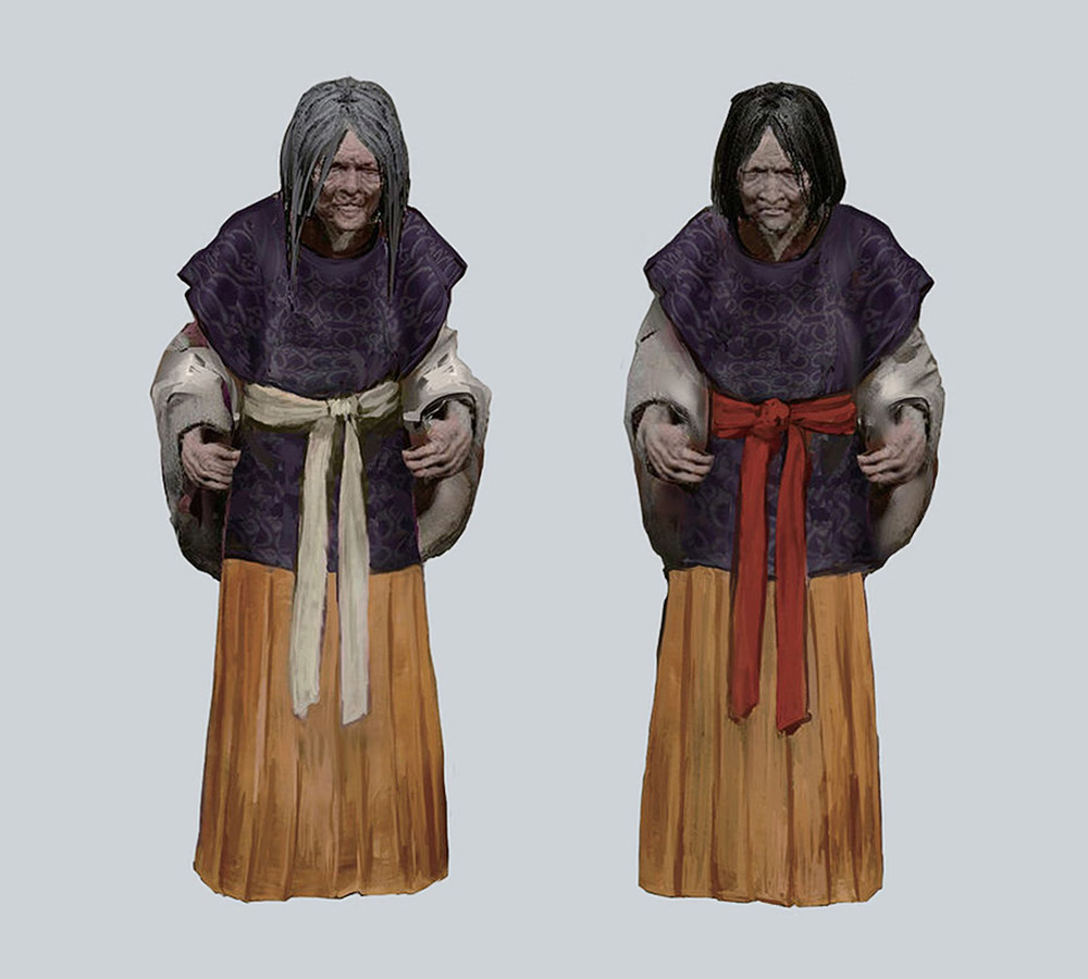 Daughters of the Carp Attendant Art from Sekiro: Shadows Die Twice