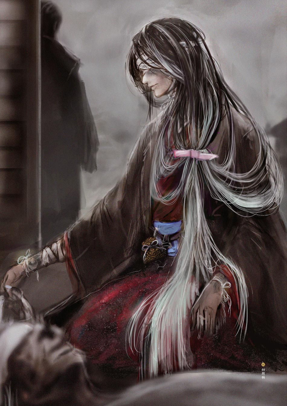 Emma Draft Concept Art from Sekiro: Shadows Die Twice