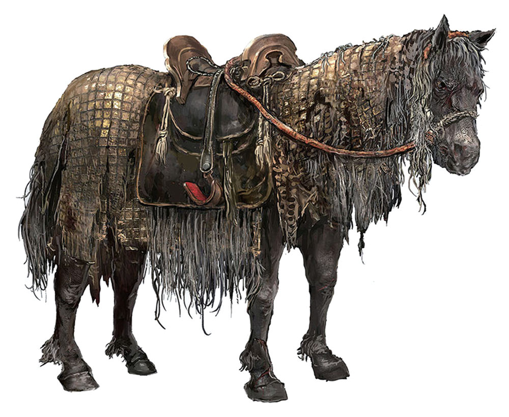 Gyoubu Oniwa's Horse Art from Sekiro: Shadows Die Twice
