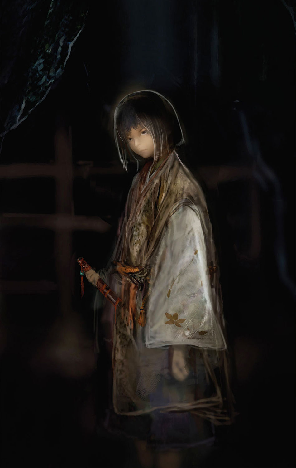 Kuro Draft Concept Art from Sekiro: Shadows Die Twice
