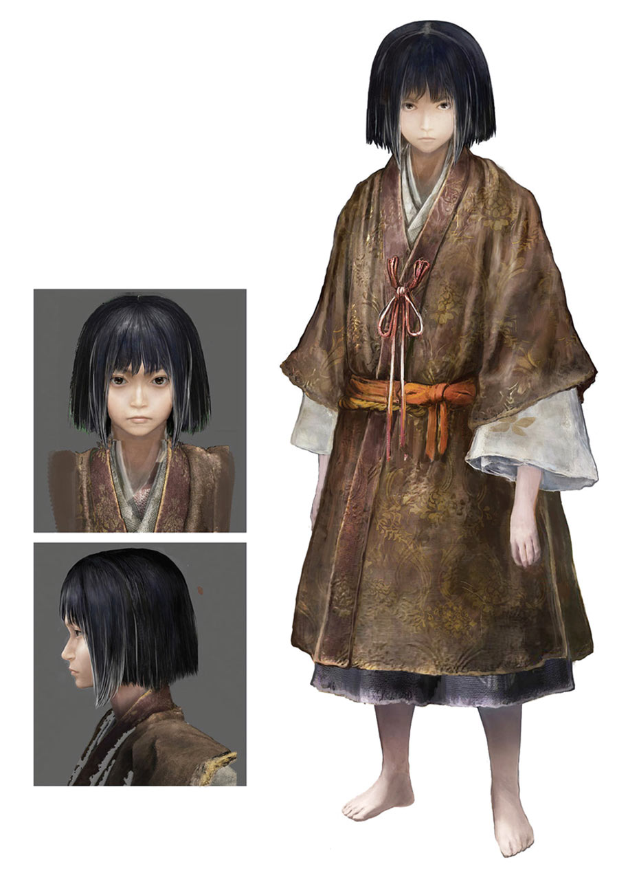 Kuro, the Divine Heir Art from Sekiro: Shadows Die Twice