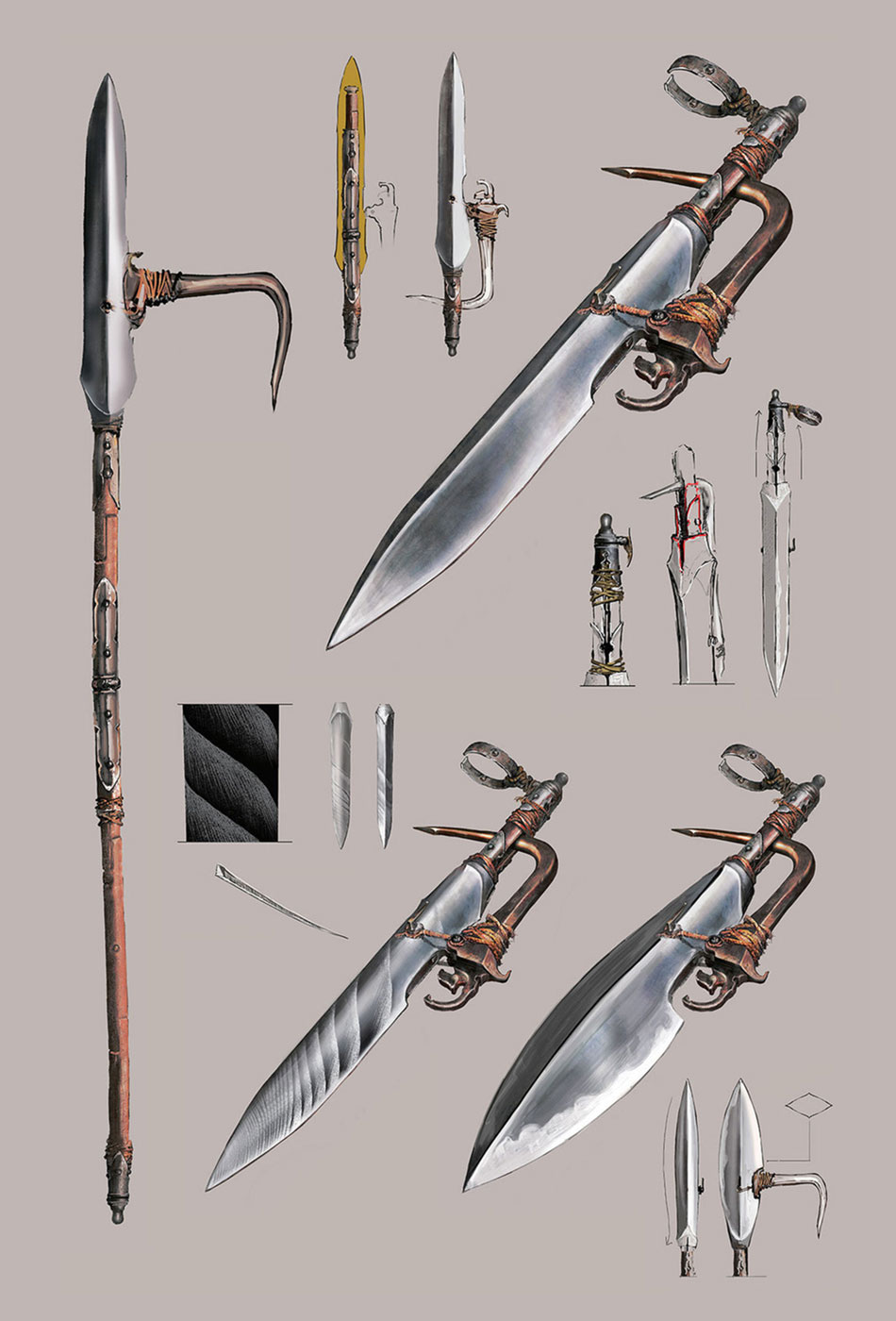 Loaded Spear Art from Sekiro: Shadows Die Twice