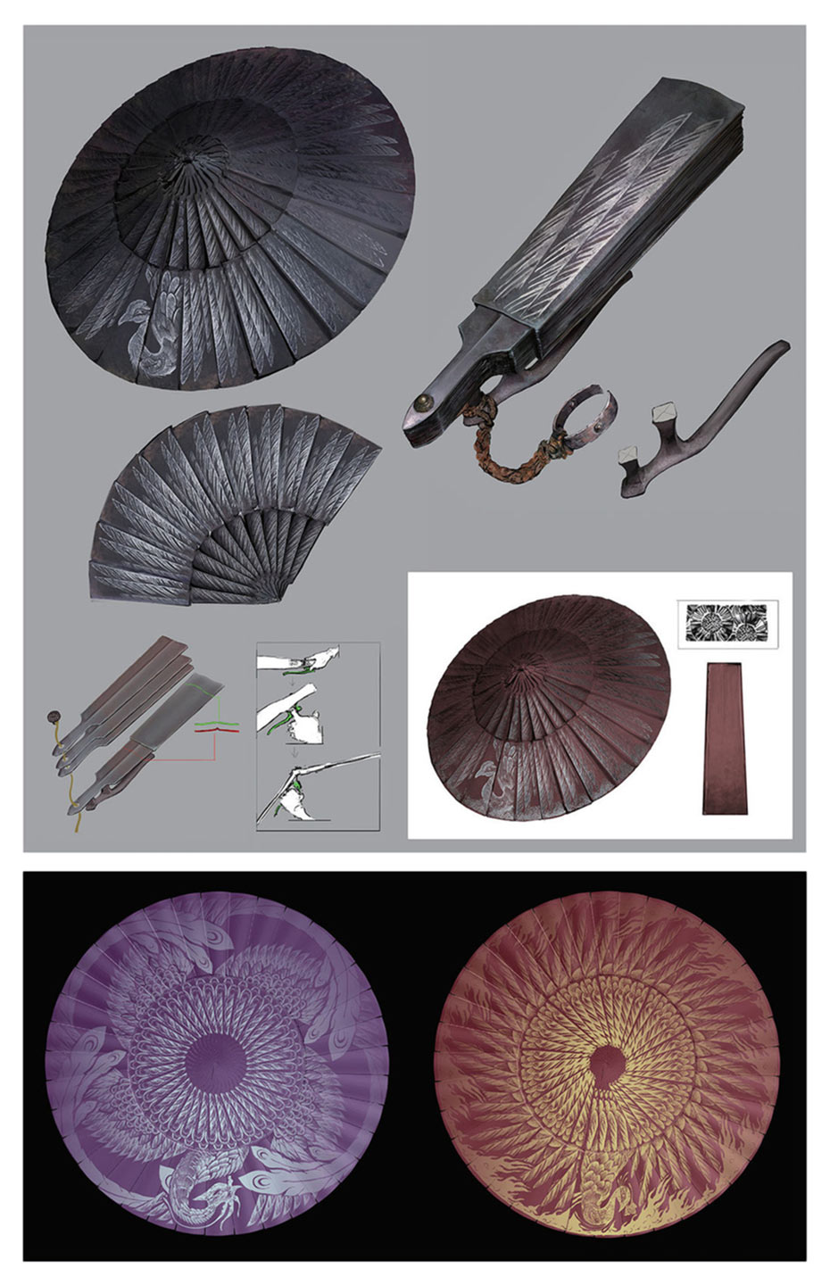 Loaded Umbrella Art from Sekiro: Shadows Die Twice