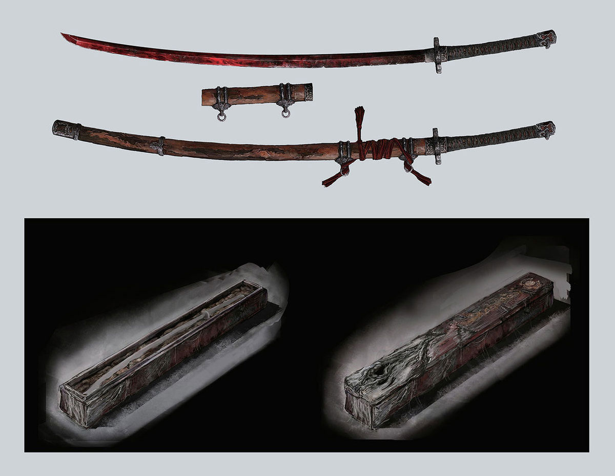 Mortal Blade Art from Sekiro: Shadows Die Twice