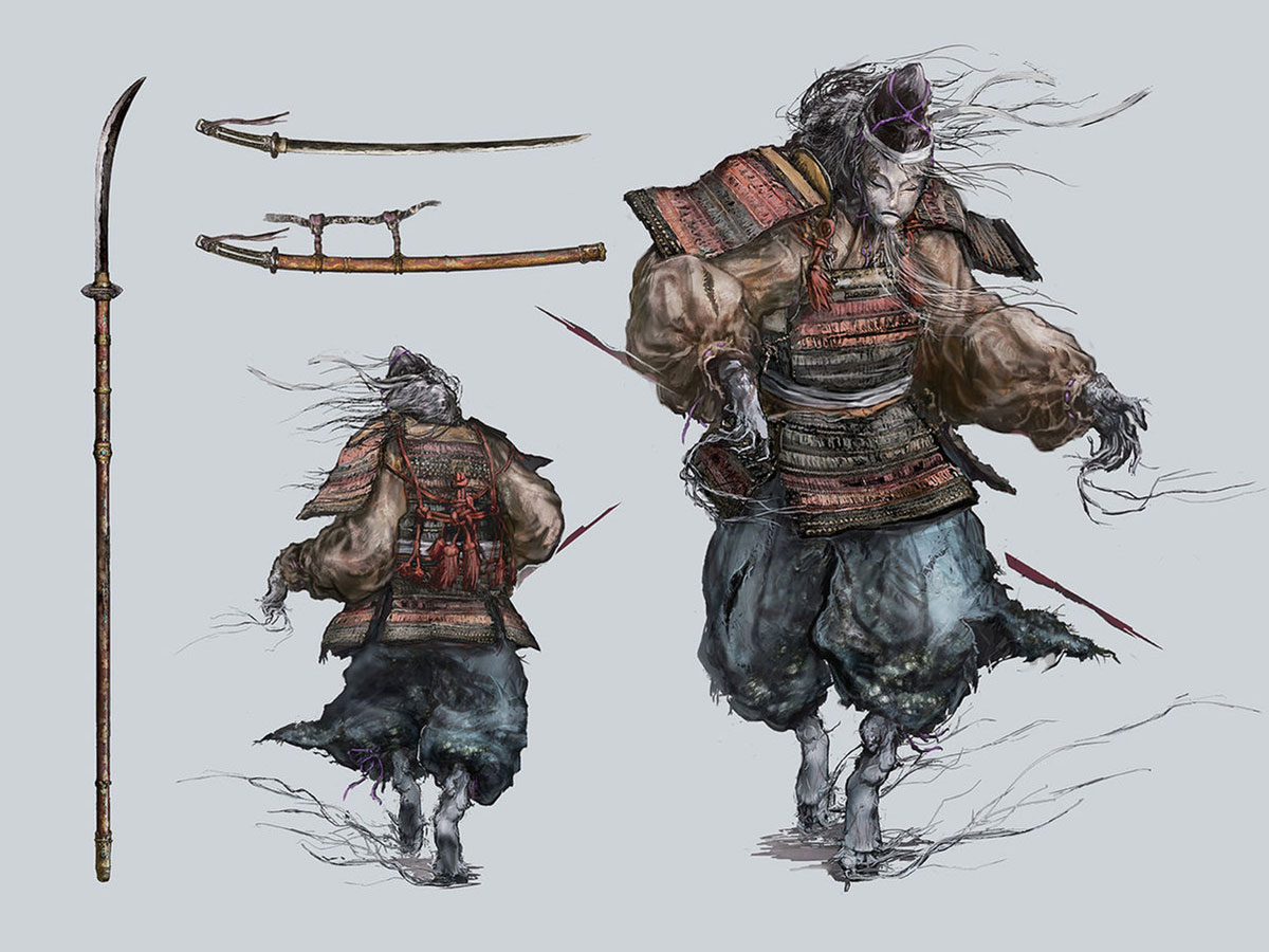 Okami Leader Shizu Art from Sekiro: Shadows Die Twice
