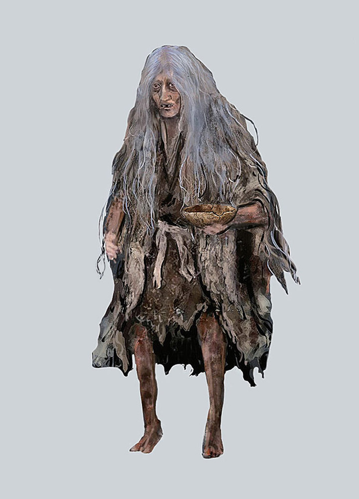 Old Hag Art from Sekiro: Shadows Die Twice