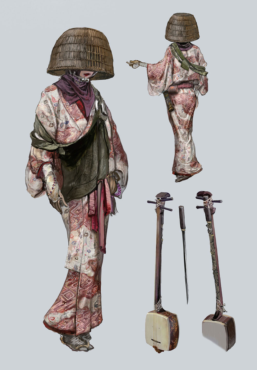 Orin of the Water Art from Sekiro: Shadows Die Twice