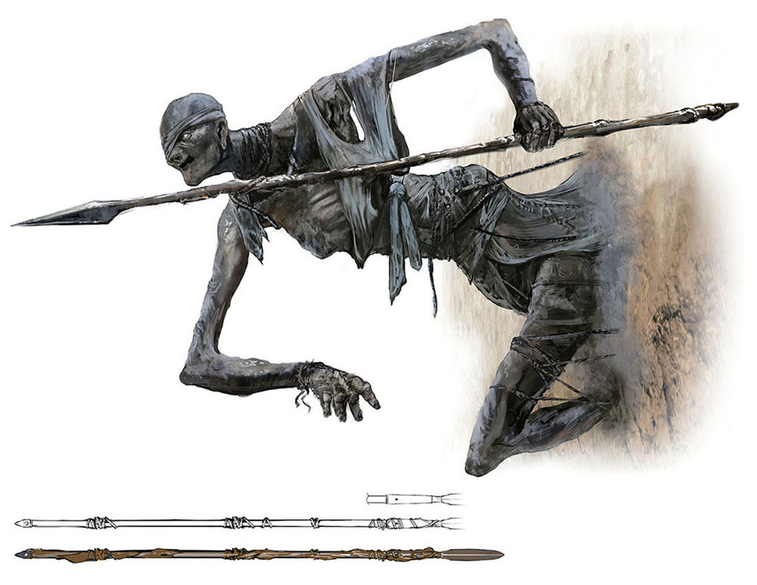 Rock Diver Art from Sekiro: Shadows Die Twice