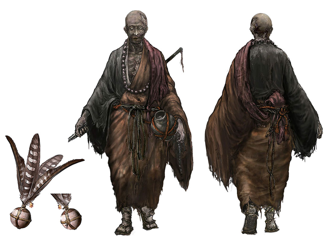 Seeker Art from Sekiro: Shadows Die Twice
