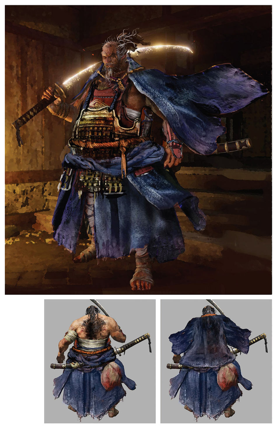 Shigekichi of the Red Guard Art from Sekiro: Shadows Die Twice