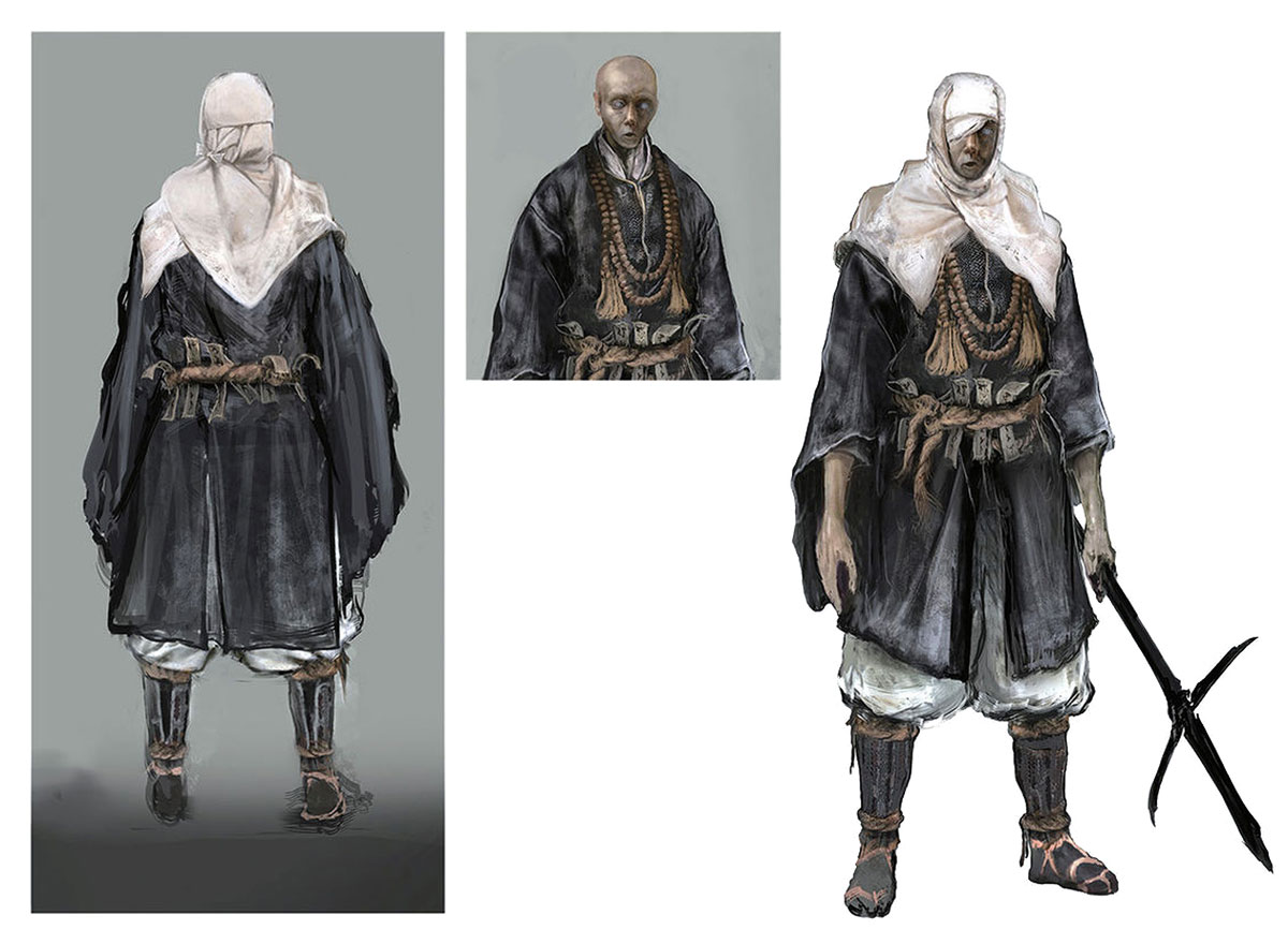 Shinobi Hunter Enshin of Misen Art from Sekiro: Shadows Die Twice