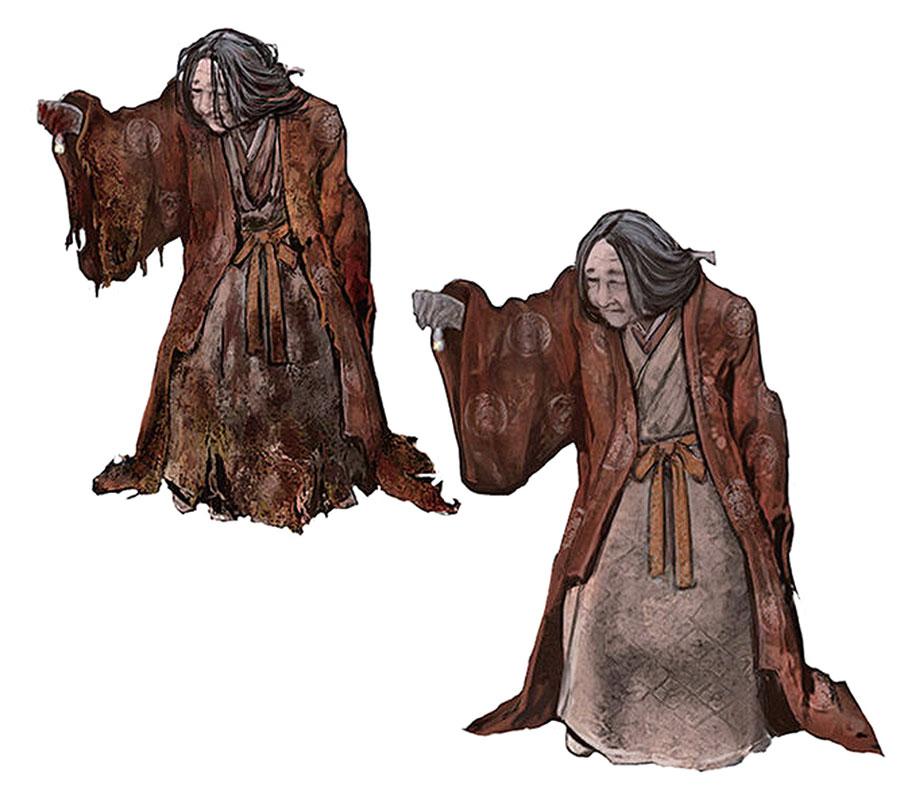 Timid Maid Art from Sekiro: Shadows Die Twice