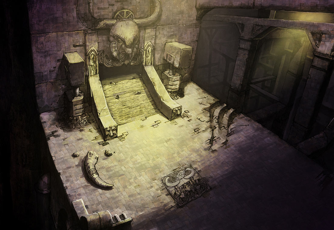 Dungeon Art from Vambrace: Cold Soul