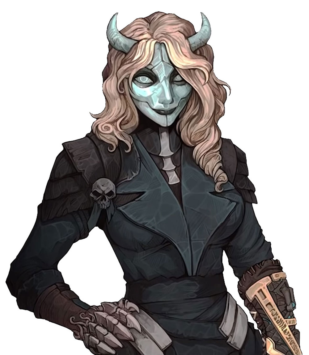 Lyric, Alt Outfit Art from Vambrace: Cold Soul