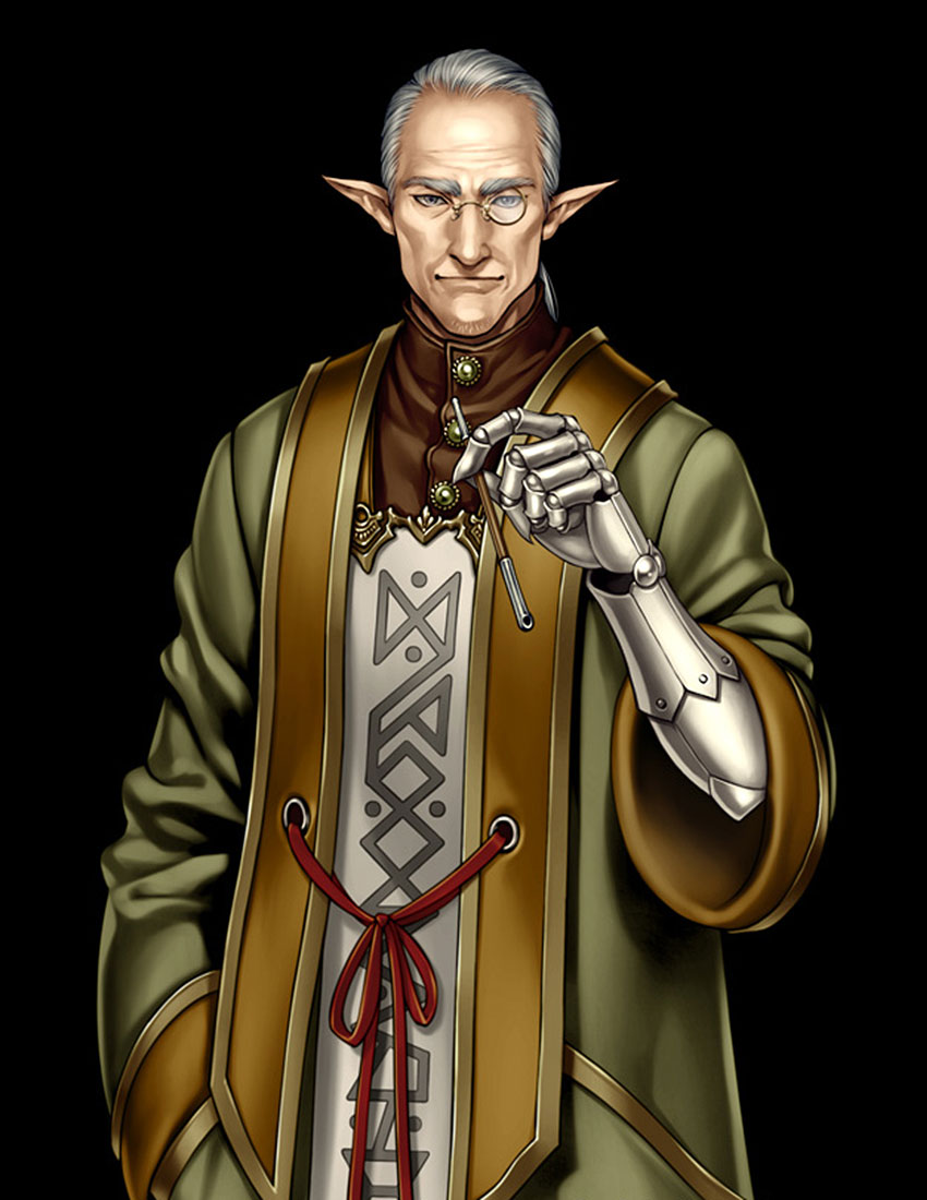Ironhand Portrait Art from Wizardry: Labyrinth of Lost Souls
