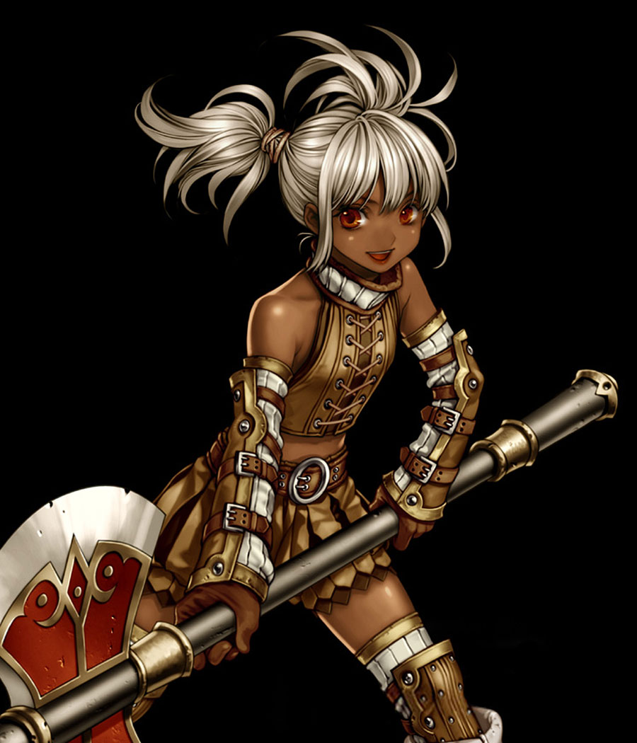 Nia Portrait Art from Wizardry: Labyrinth of Lost Souls