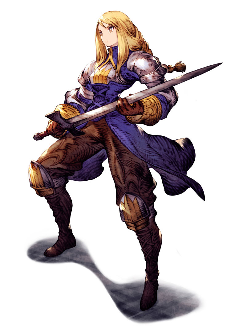 Agrias Oaks Character Art from War of the Visions: Final Fantasy Brave Exvius