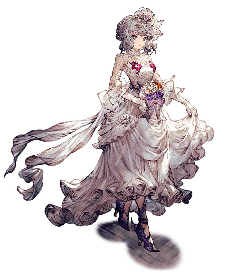 Alaya Rundall (The Alabaster) Art from War of the Visions: Final Fantasy Brave Exvius