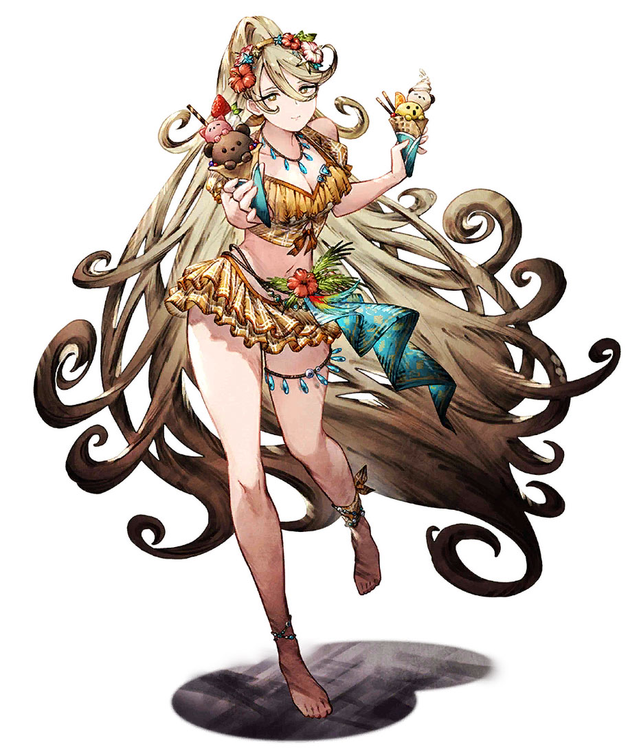 Amnelis (Summer) Art from War of the Visions: Final Fantasy Brave Exvius