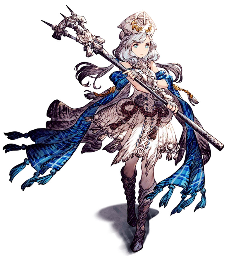 Cadia Character Art from War of the Visions: Final Fantasy Brave Exvius