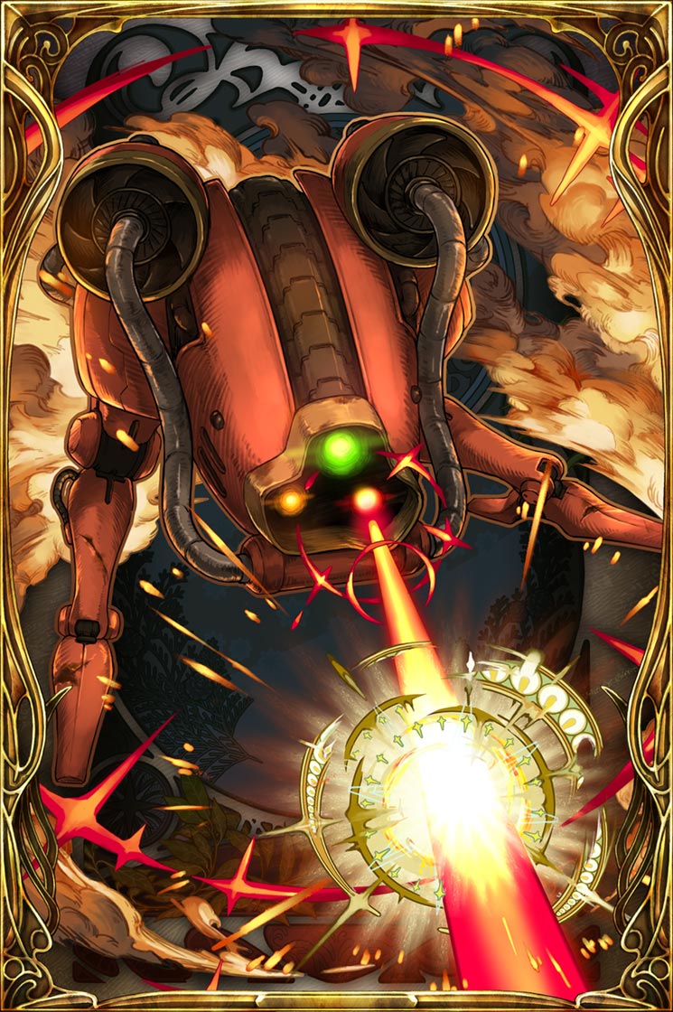 Death Machine Art from War of the Visions: Final Fantasy Brave Exvius