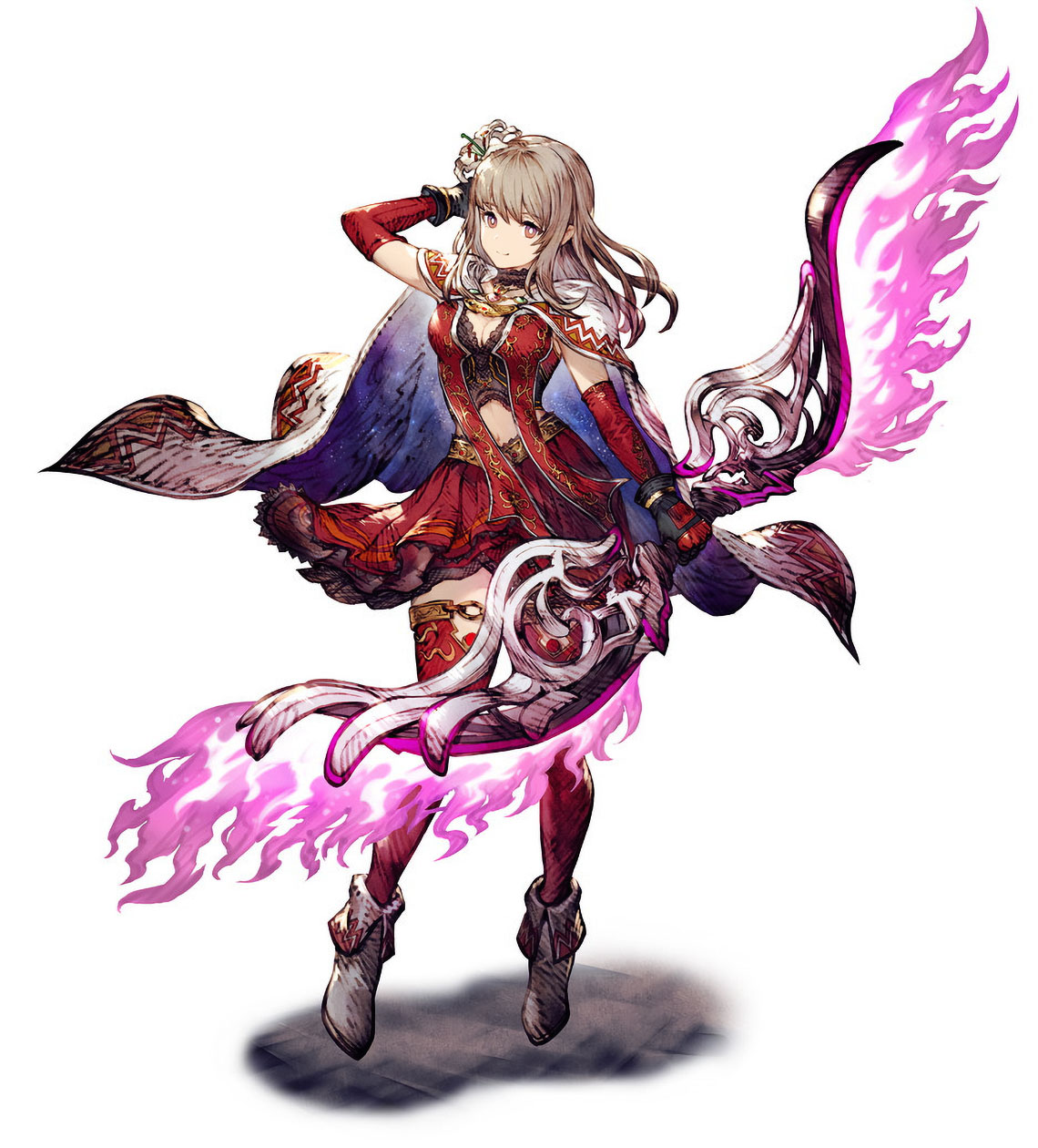 Fina (Lotus Mage) Art from War of the Visions: Final Fantasy Brave Exvius