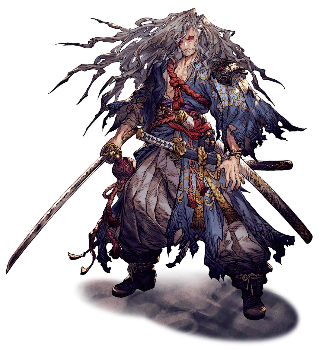 Garrousa Art from War of the Visions: Final Fantasy Brave Exvius