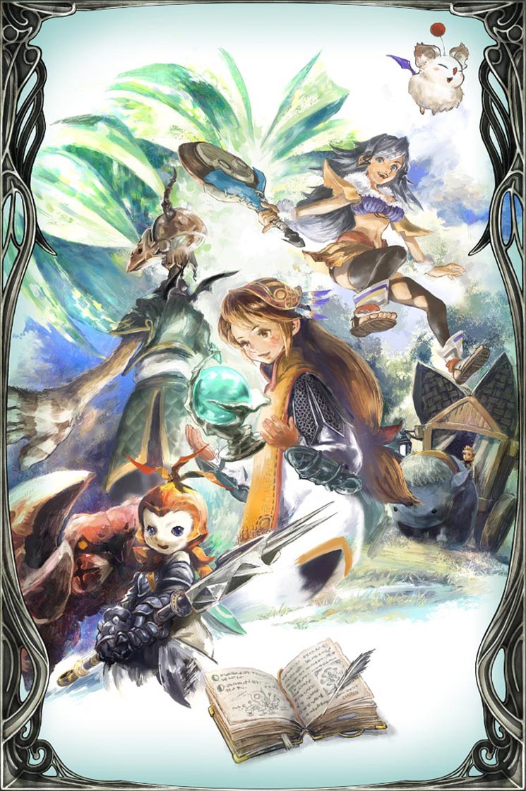 In Search of Myrrh Art from War of the Visions: Final Fantasy Brave Exvius