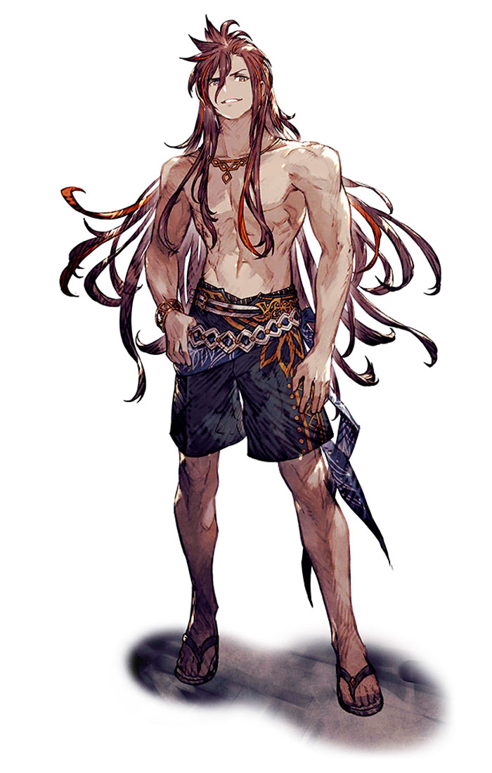 Jayden Rundall (Summer) Art from War of the Visions: Final Fantasy Brave Exvius