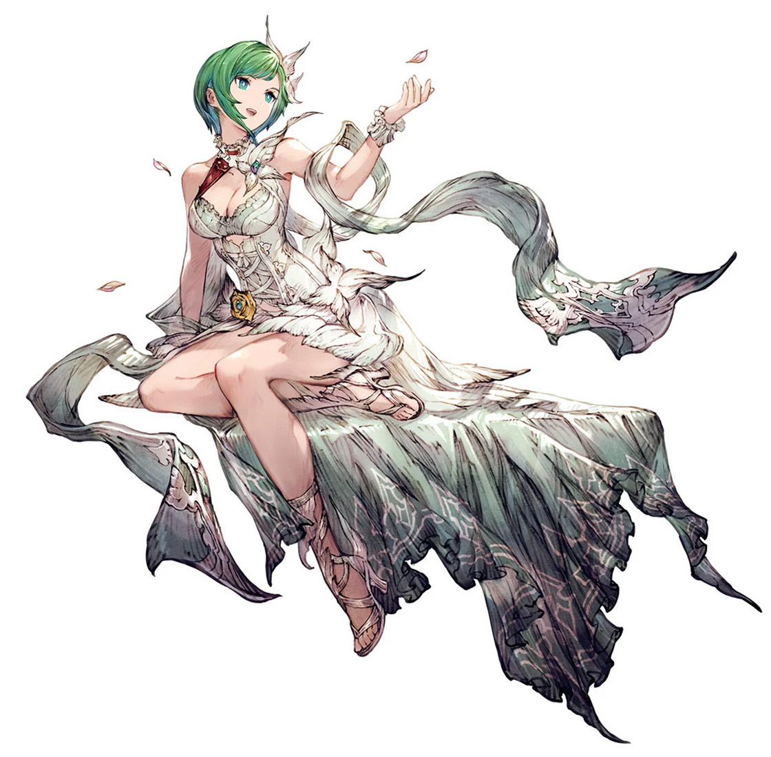 Jeume the Spring Celestial Art from War of the Visions: Final Fantasy Brave Exvius 