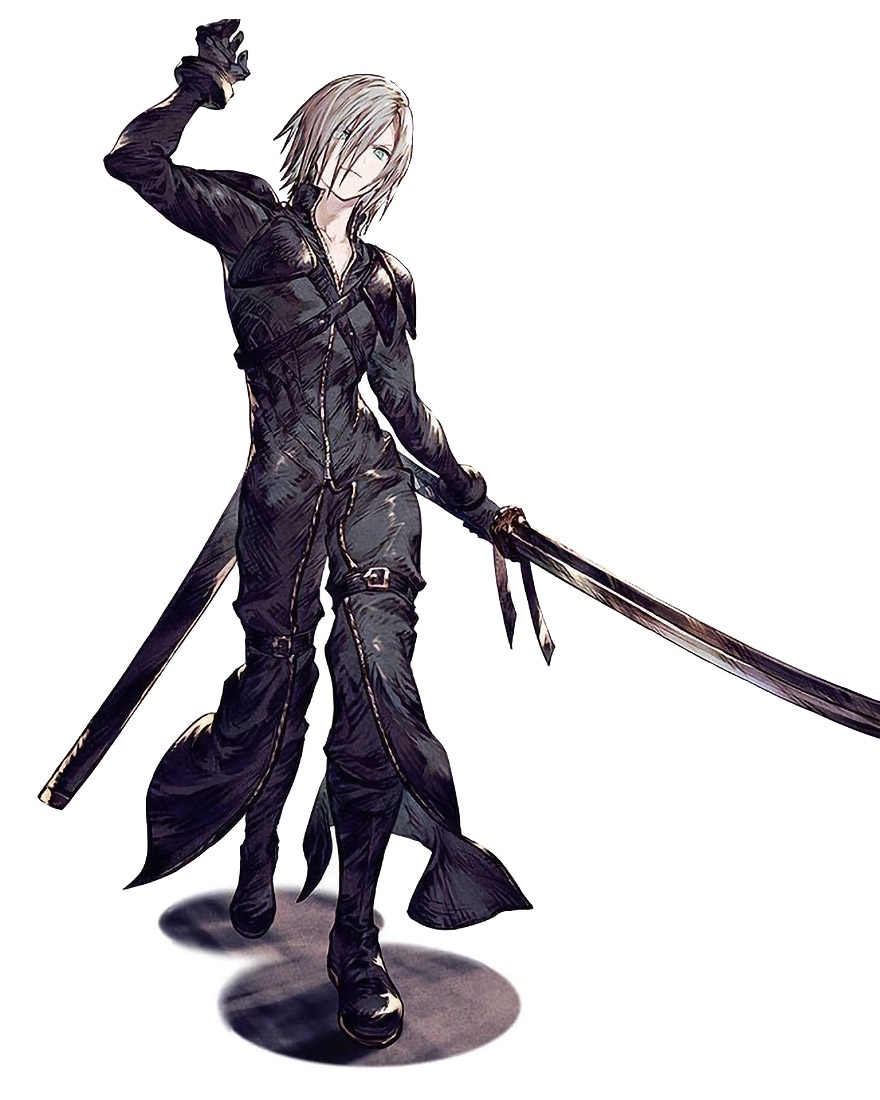 Kadaj (Advent Children) Art from War of the Visions: Final Fantasy Brave Exvius 