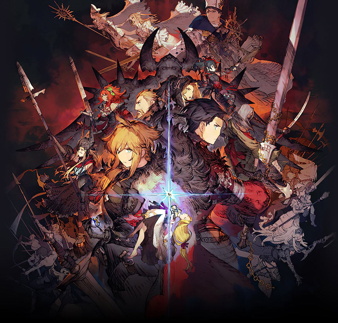 Key Art from War of the Visions: Final Fantasy Brave Exvius